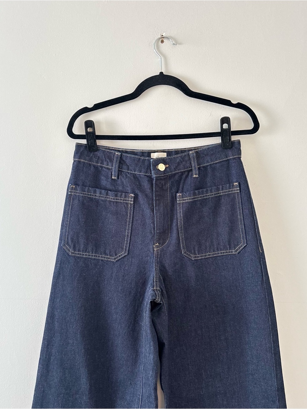 Wilfred Stardom Pocket Wider Jean Slim Fit High Rise Non-Stretch Denim Aritzia - Picture 5 of 8